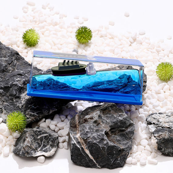 Acrylic Cruise Ship Fluid Ornament