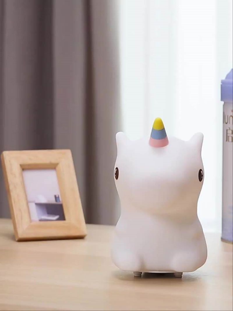 Unicorn night lamp Children's room decor Animated LED night light Magical bedroom accessories Cute animal night light Color-changing night lamp Kids' bedroom lighting Unicorn-themed nursery decor Children's night light LED animal lamp, unicorn,Magical unicorn lamp, Cute night light, Children's bedroom decor, Colorful LED lighting, Whimsical unicorn design, KasGlobe™️