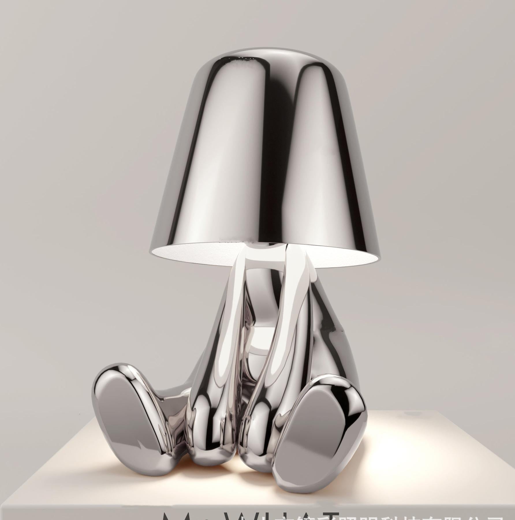 Little Golden Figure Table Lamp