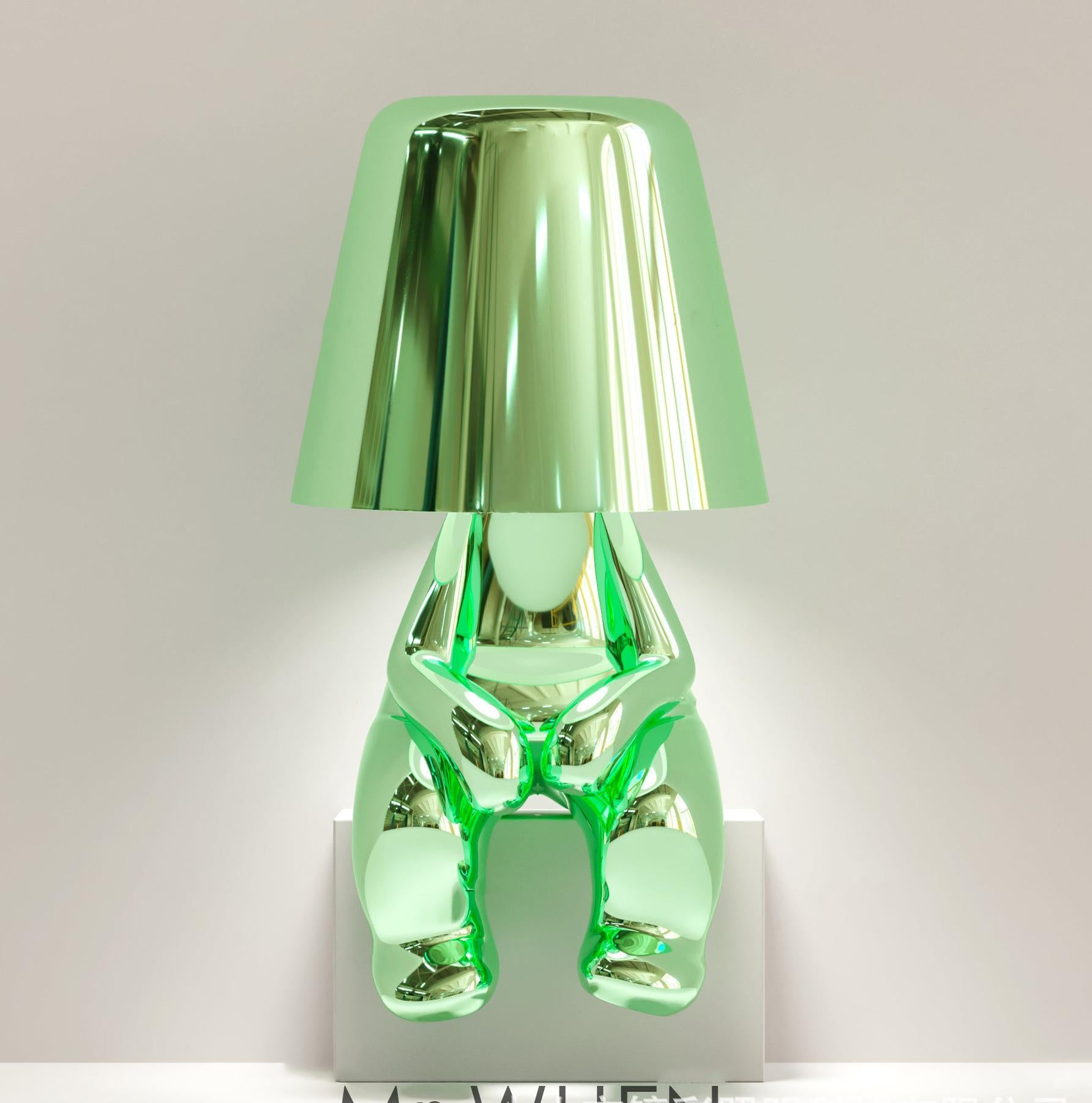 Little Golden Figure Table Lamp