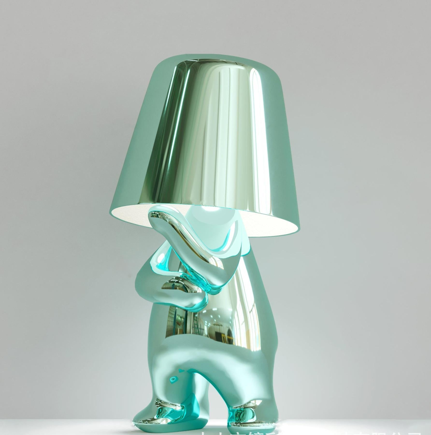 Little Golden Figure Table Lamp