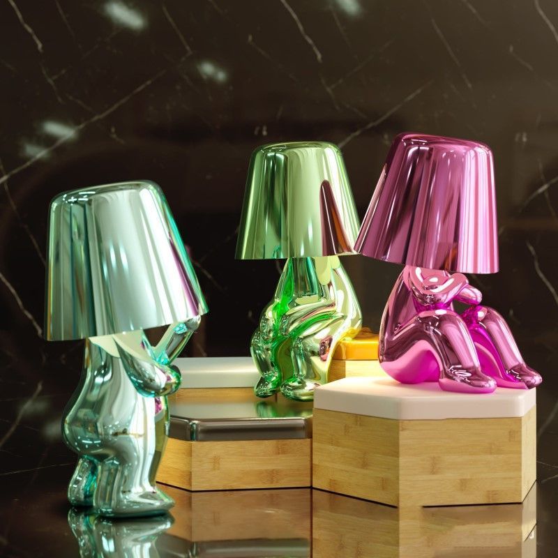 Little Golden Figure Table Lamp