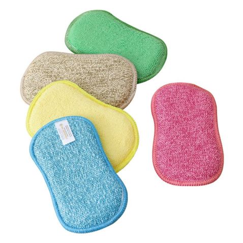Kitchen cleaning sponge Dishwashing sponge Multi-purpose scrubber sponge Double-sided dish sponge Household cleaning sponge Soft microfiber sponge Kitchen scrub sponge Dish cleaning tool Sponge with handle Dishwashing accessory