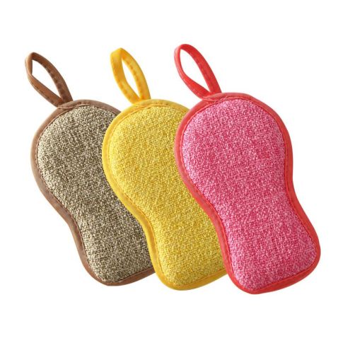 Kitchen cleaning sponge Dishwashing sponge Multi-purpose scrubber sponge Double-sided dish sponge Household cleaning sponge Soft microfiber sponge Kitchen scrub sponge Dish cleaning tool Sponge with handle Dishwashing accessory
