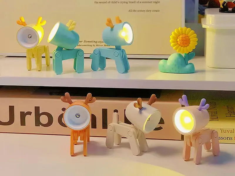 Fun and Creative Deer Eye Protection Night Light for children -