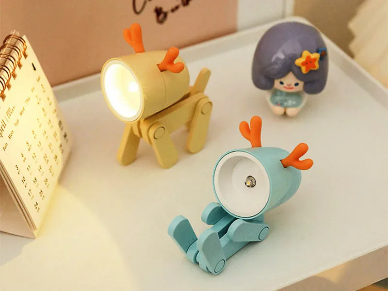 Fun and Creative Deer Eye Protection Night Light for children -