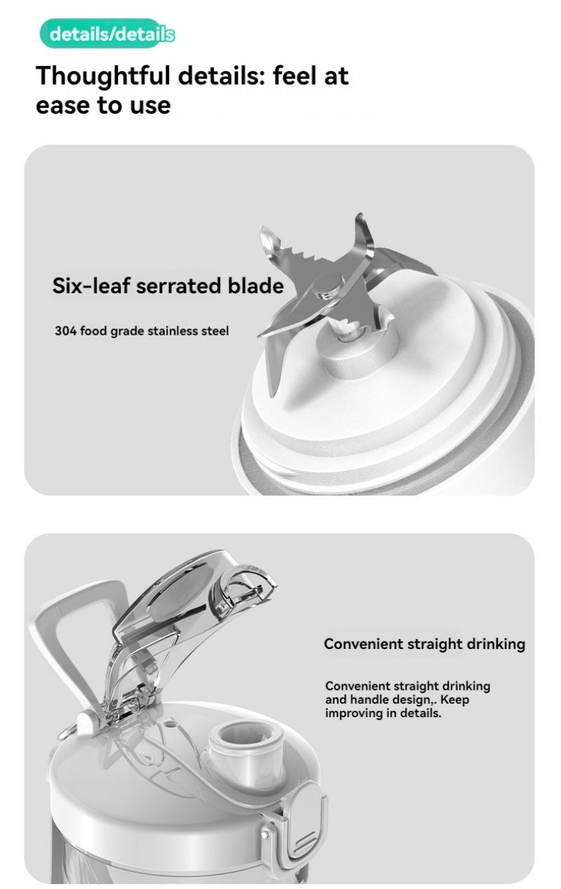 Mini electric juicing blender