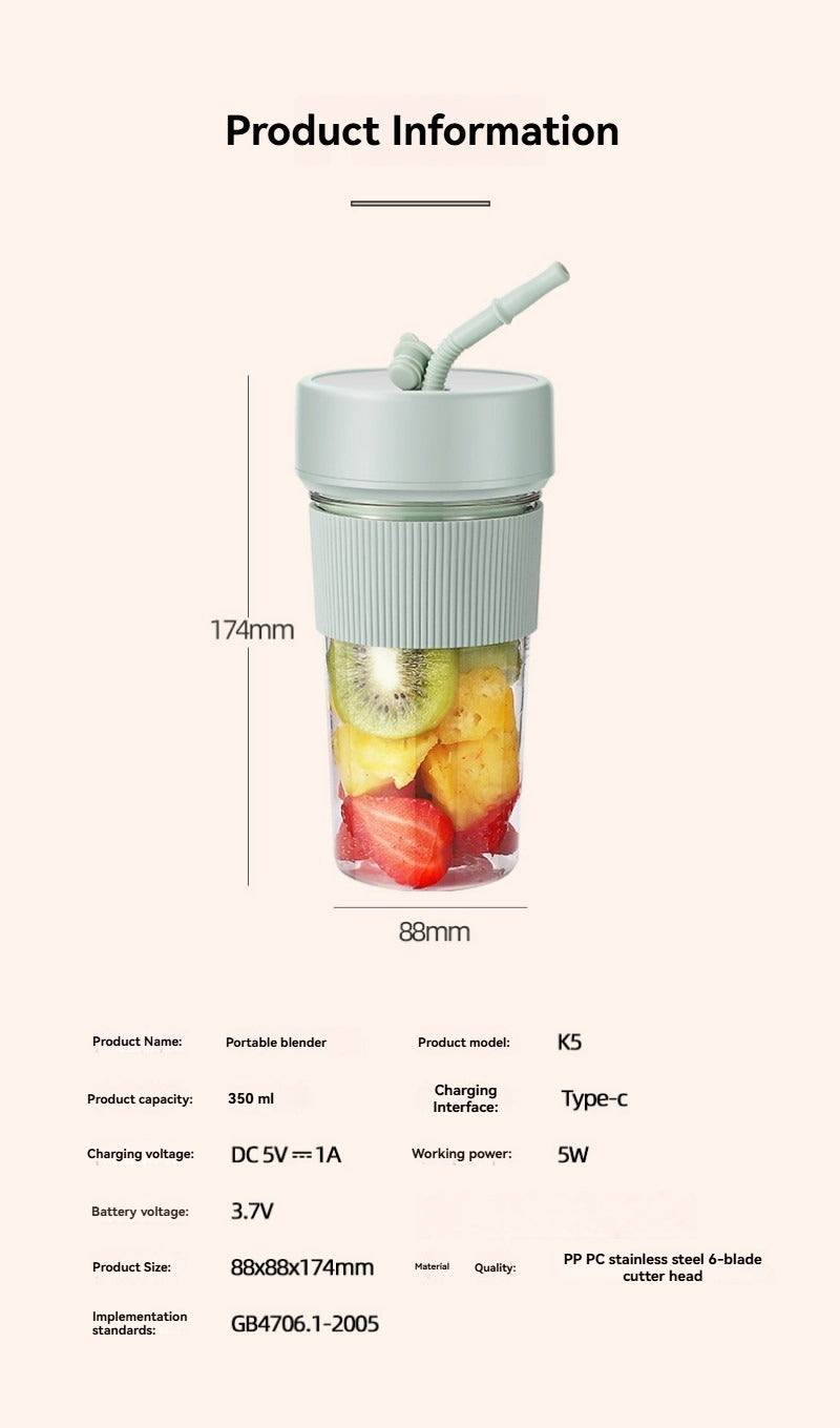 Blender presse-agrumes portable and juice
