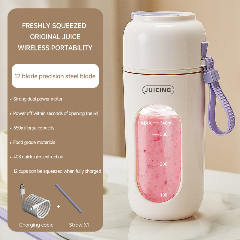 Portable Wireless Charging Juice Cup