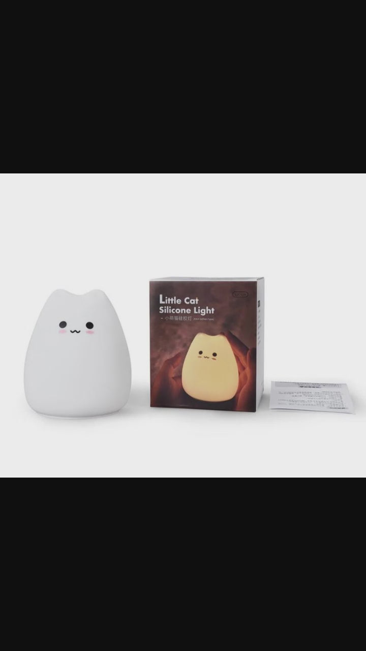 Mini Cat Shaped Night Light