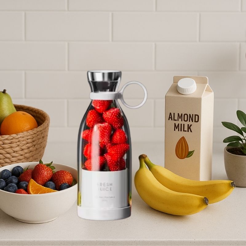 Compact Mini Portable Blender PREMIUM (350 ML): Your Healthy Ally for Smoothies and Juice On-the-Go