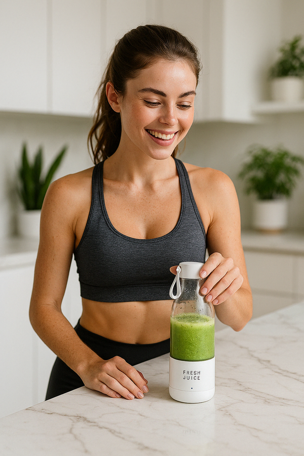 Compact Mini Portable Blender – KasGlobe’s Must-Have Kitchen Gadget for Life on the Go