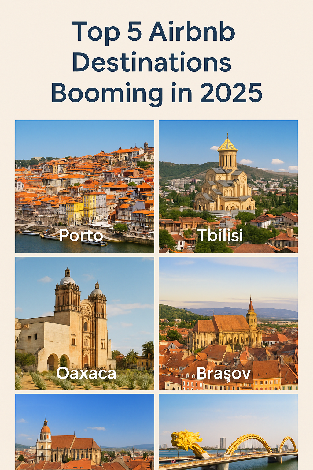 Top 5 Airbnb Destinations Booming in 2025 (And Where to Invest Before Everyone Else)