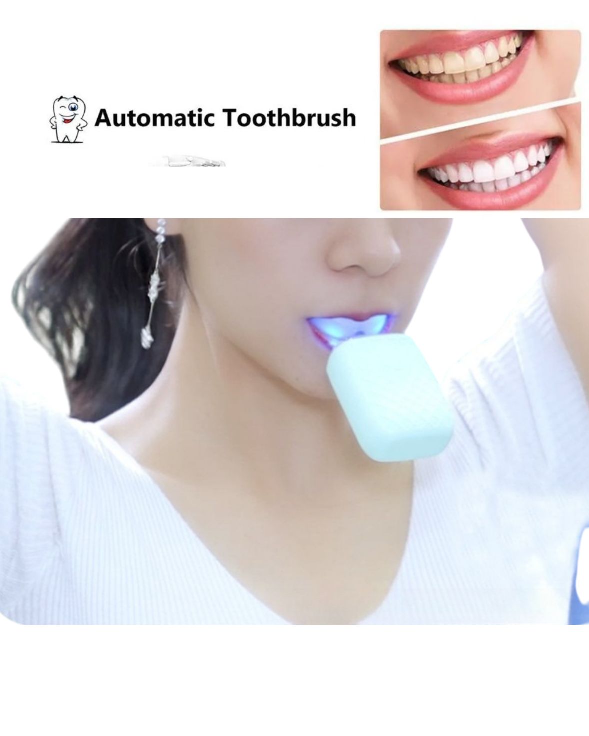 U-shaped Electric Toothbrush for adult (Square)