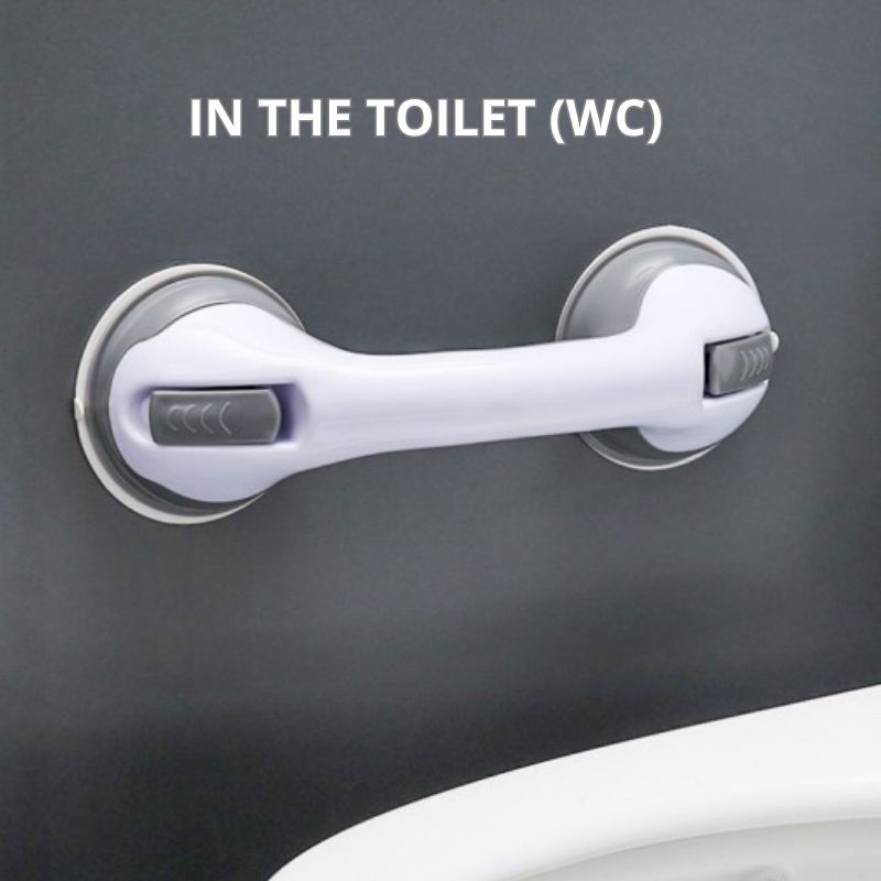Bathroom Punch-Free Armrest