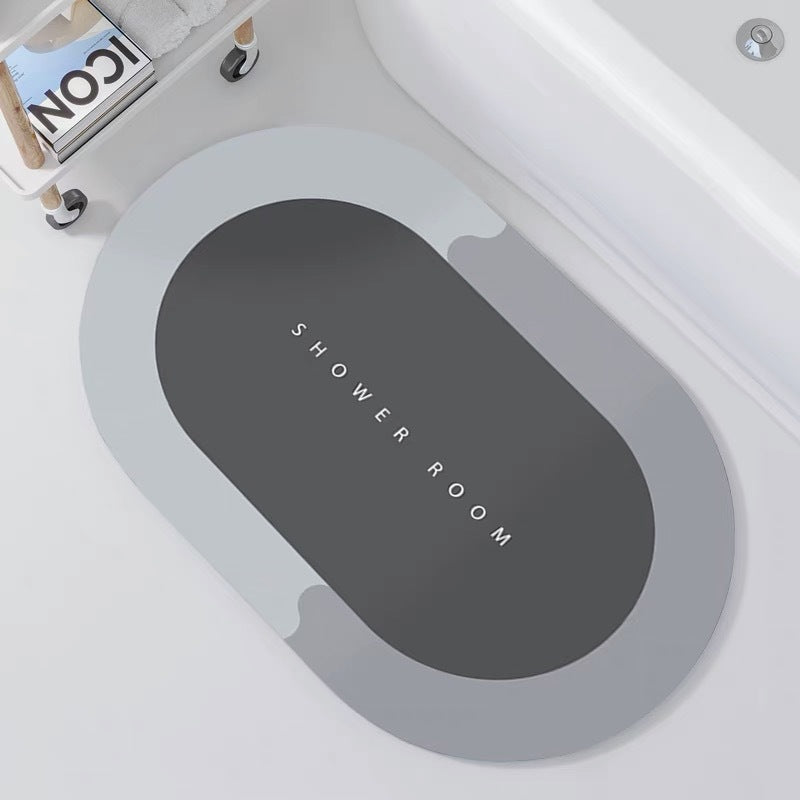 Alfombra de baño con absorción de agua de lujo para el baño