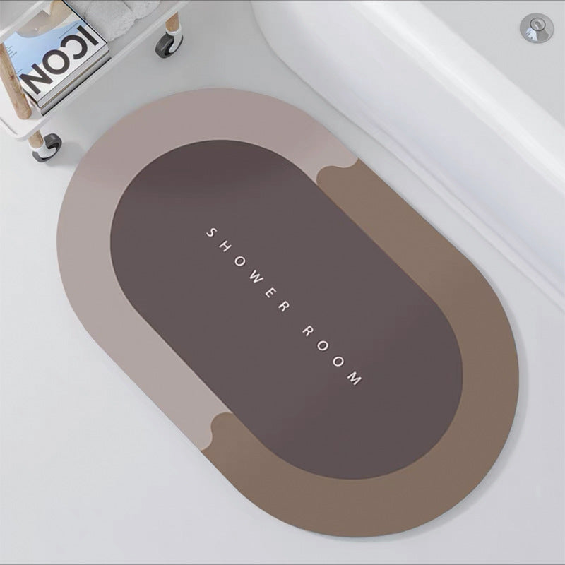 Bathroom mat Absorbent bath rug Shower mat Plush bath mat Soft bathroom rug Water-resistant bath mat Non-slip bath mat Microfiber bath mat