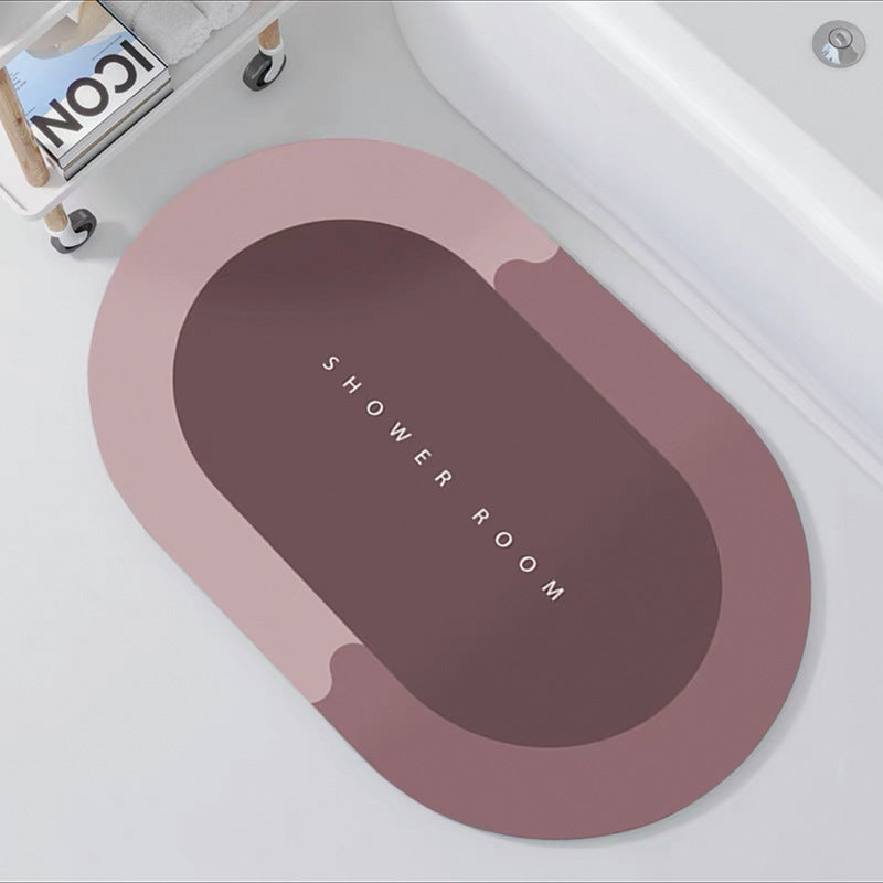 Bathroom mat Absorbent bath rug Shower mat Plush bath mat Soft bathroom rug Water-resistant bath mat Non-slip bath mat Microfiber bath mat
