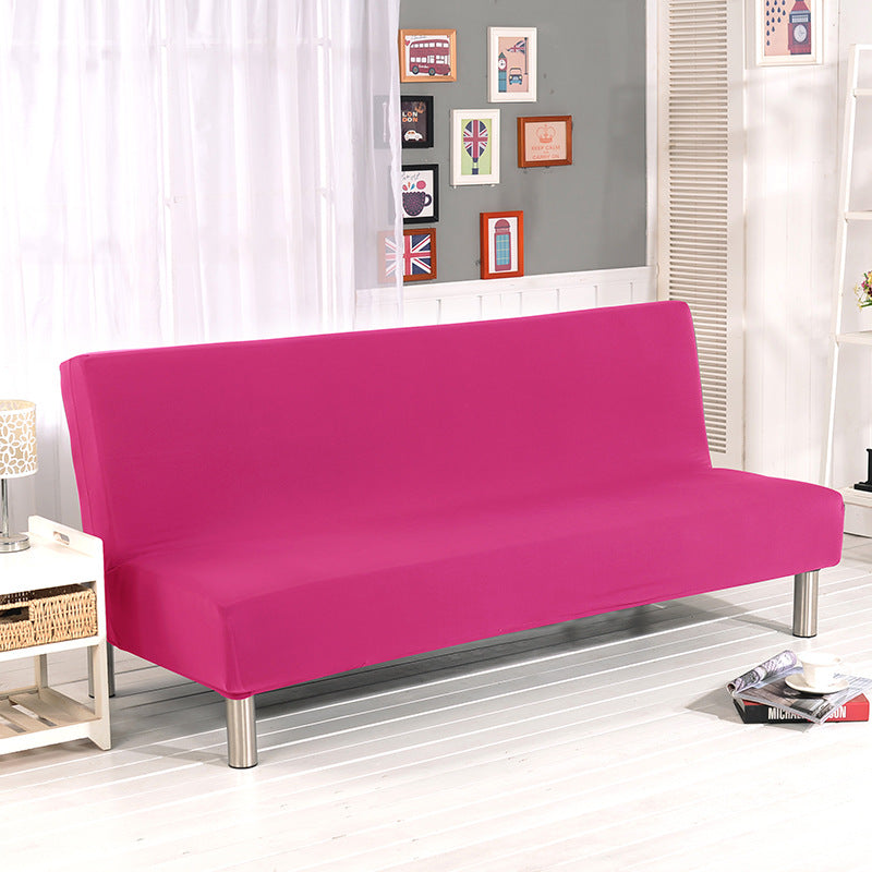 pink sofa, couverture rose, Sofa cover Couch protector Solid color slipcover Furniture cover Foldable sofa cover Living room decor Home textiles Protective sofa cover