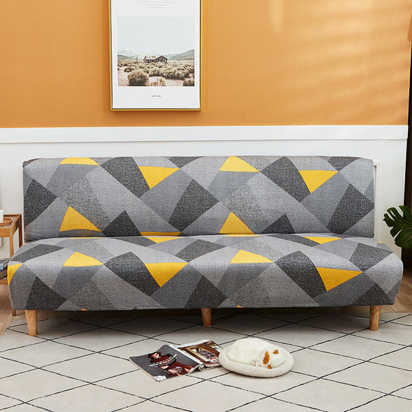 couverture sandinave, à motif, Sofa bed cover Stretchable sofa cover Elastic sofa protector Couch bed cover Furniture slipcover Spandex couch cover Stylish sofa bedding Comfortable sofa overlay Sofa makeover solution