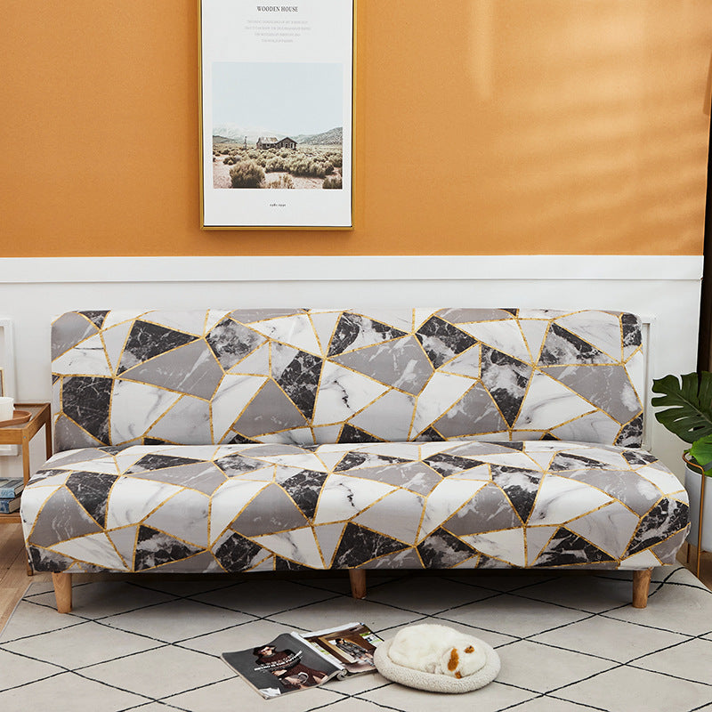 Sofa bed cover Stretchable sofa cover Elastic sofa protector Couch bed cover Furniture slipcover Spandex couch cover Stylish sofa bedding Comfortable sofa overlay Sofa makeover solution