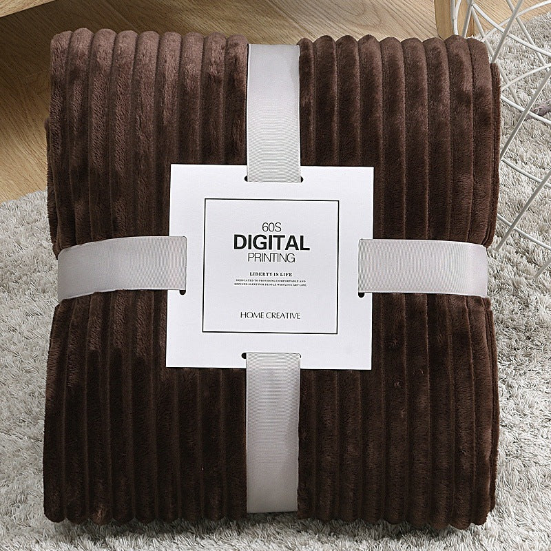 Sofa Cover Striped Throw Blanket
