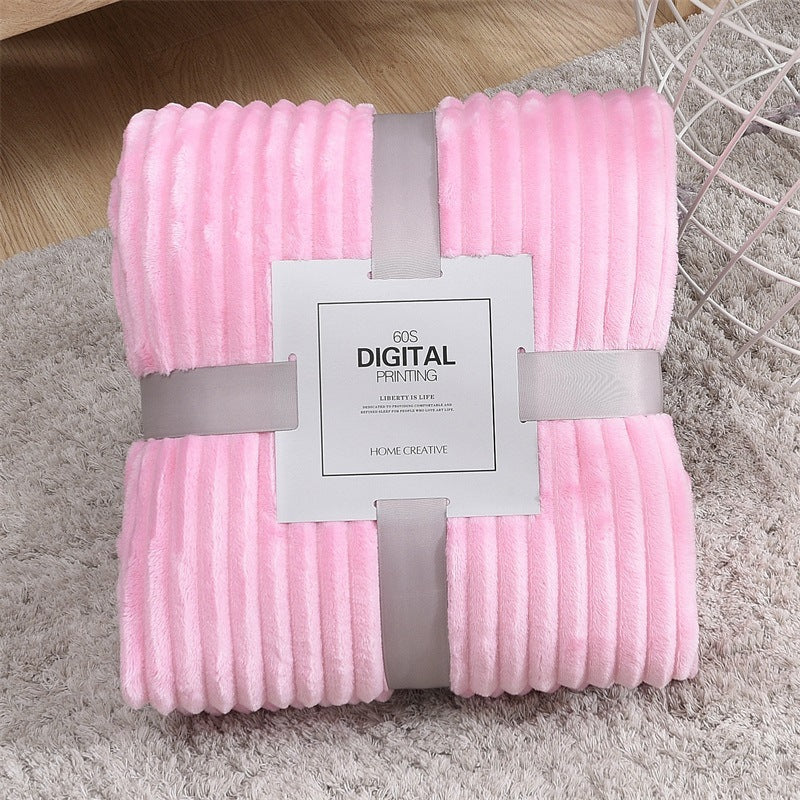 Sofa Cover Striped Throw Blanket