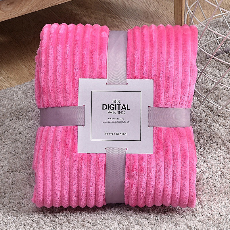Sofa Cover Striped Throw Blanket