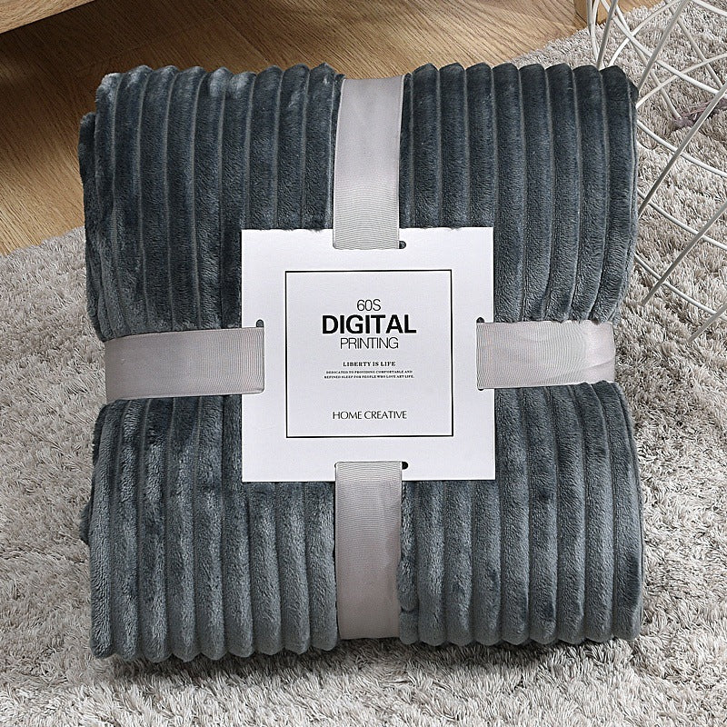 Sofa Cover Striped Throw Blanket