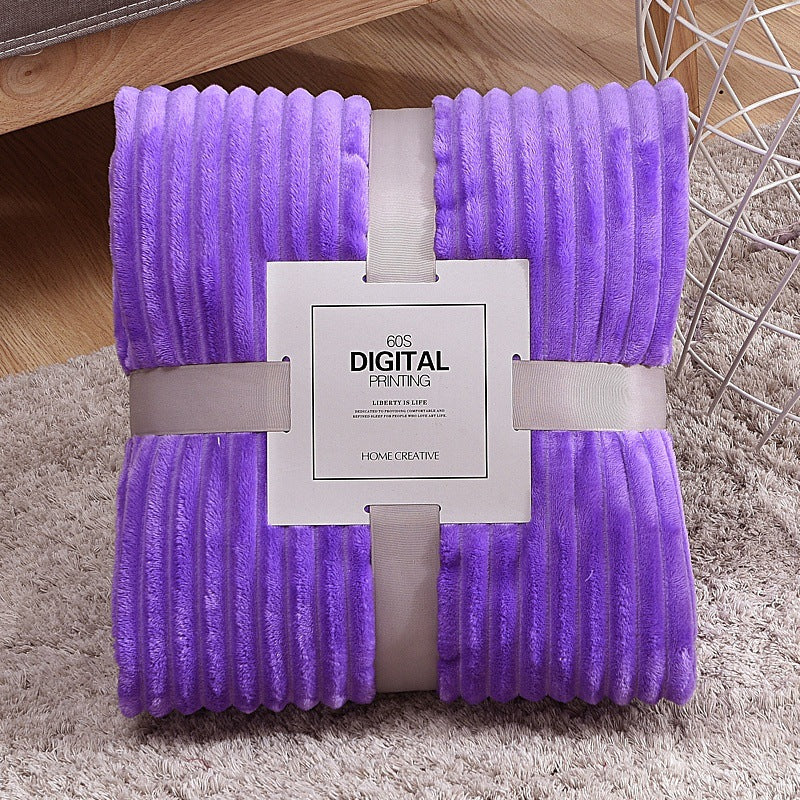 Sofa Cover Striped Throw Blanket