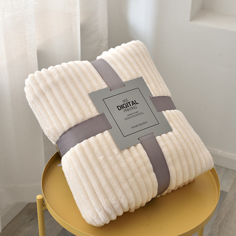 Sofa Cover Striped Throw Blanket