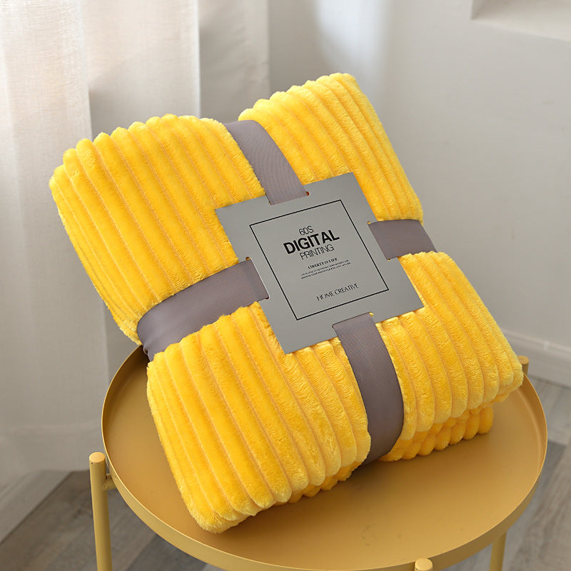 Sofa Cover Striped Throw Blanket