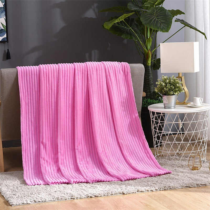 Sofa Cover Striped Throw Blanket