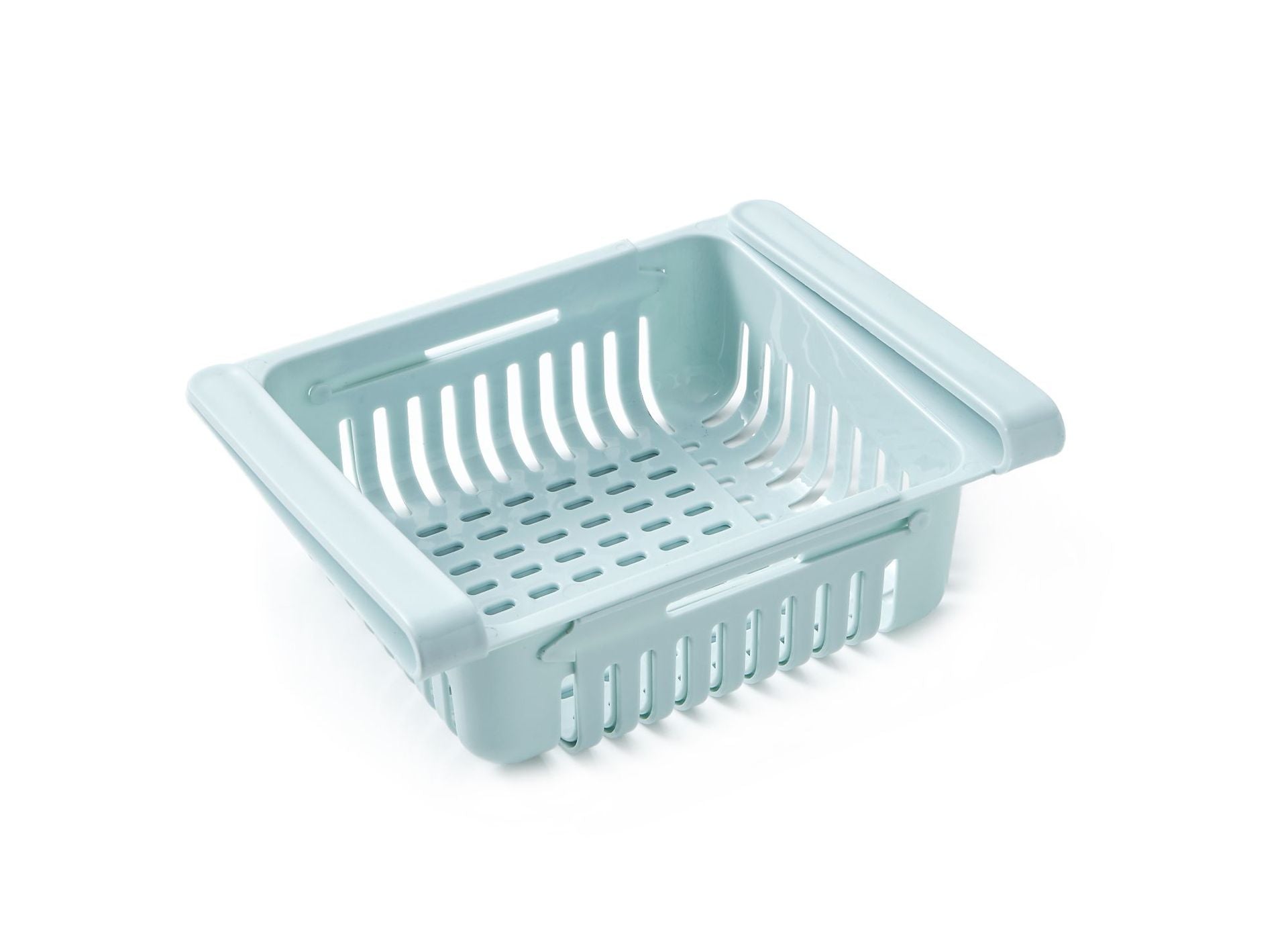 fridge organization, refrigerator storage solution, adjustable fridge rack, rack blue, rangement bleu, 