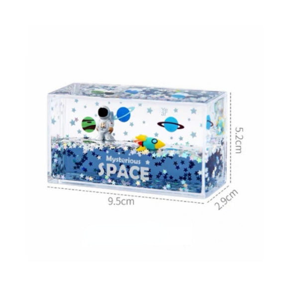 Acrylic Cruise Ship Fluid Ornament
