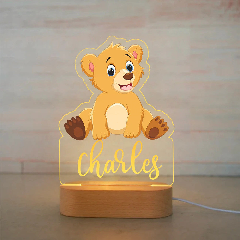 Creative 3D Desktop Nightlight for children