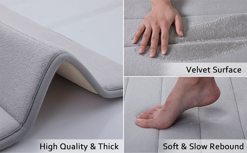 Absorbent Bathroom Bath Mat