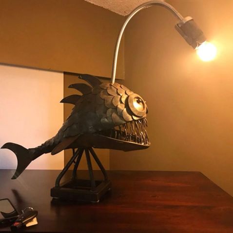 Angler Fish LED Lamp for a Magical Ambiance- KasGlobe™️