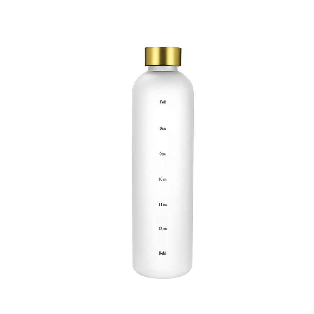 Portable Water Bottle with Time Marker