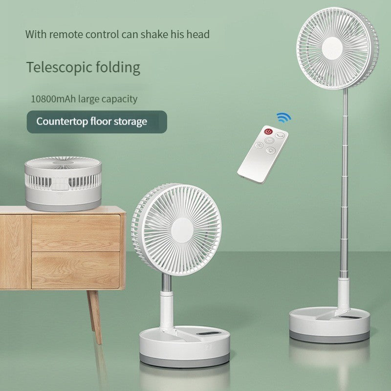 fan white, ventilateur blanc télescopique,