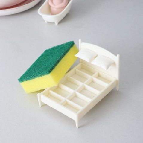 Kitchen organization Sponge holder Kitchen storage Sink organizer Kitchen accessories Utensil holder Dishwashing accessories Sink caddy