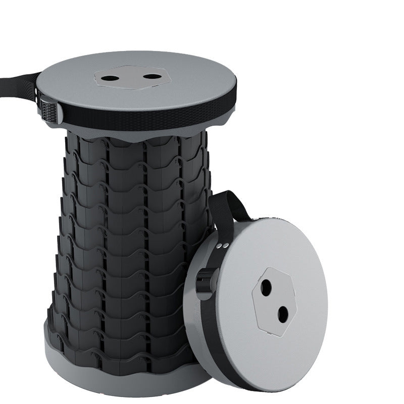 Stool - Retractable Folding Seat