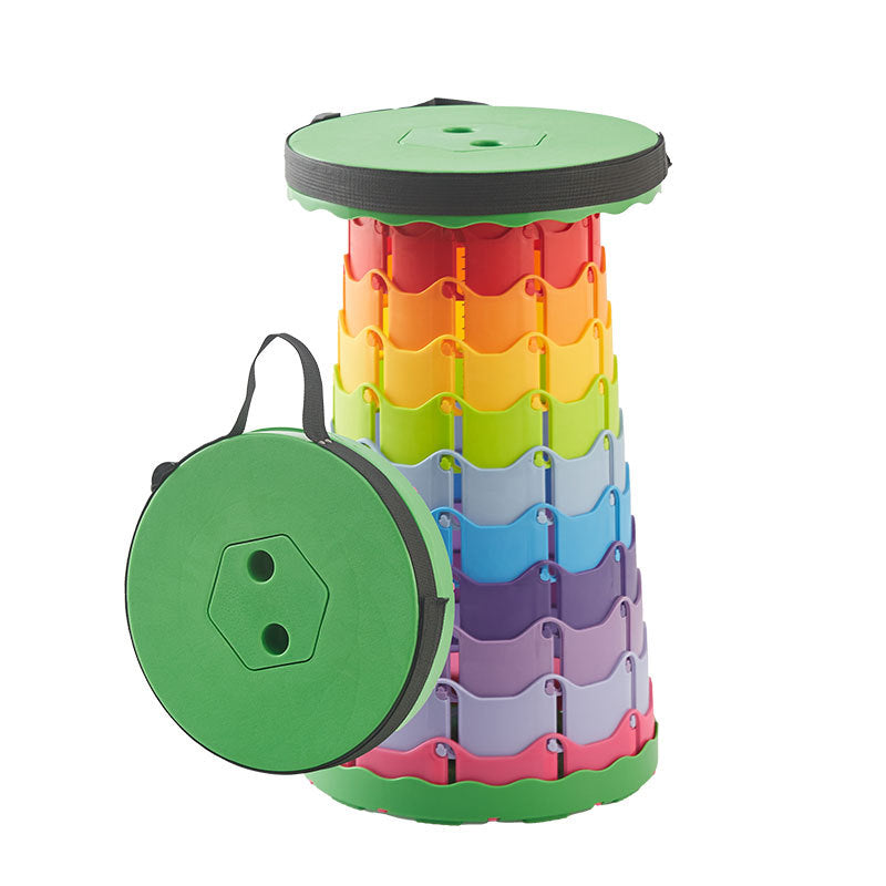 multi colors tool, Folding stool Portable seat Collapsible stool Compact chair Foldable bench Retractable seating Travel stool Camping seat Outdoor stool Space-saving stool Lightweight chair