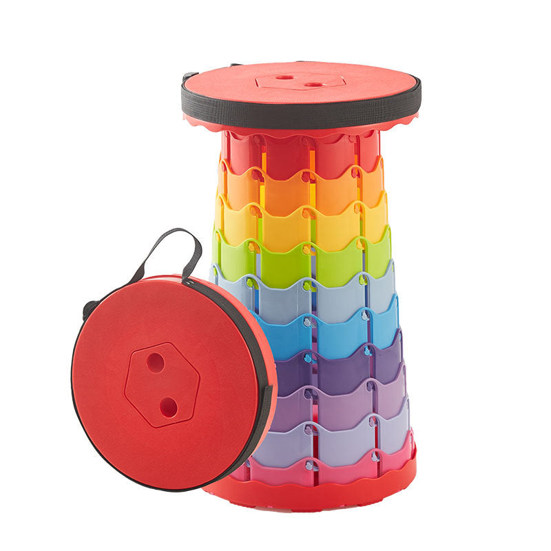 Stool - Retractable Folding Seat