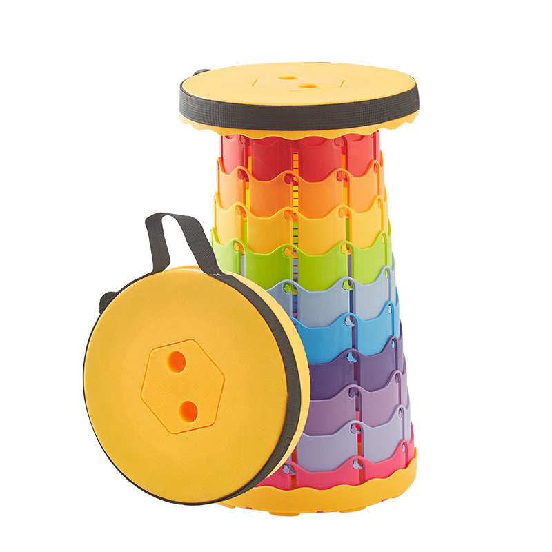 Stool - Retractable Folding Seat