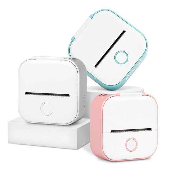 Portable label printer Self-adhesive label maker Label printing device Convenient labeling solution Versatile label printer On-the-go label maker Compact label printer Wireless label printer