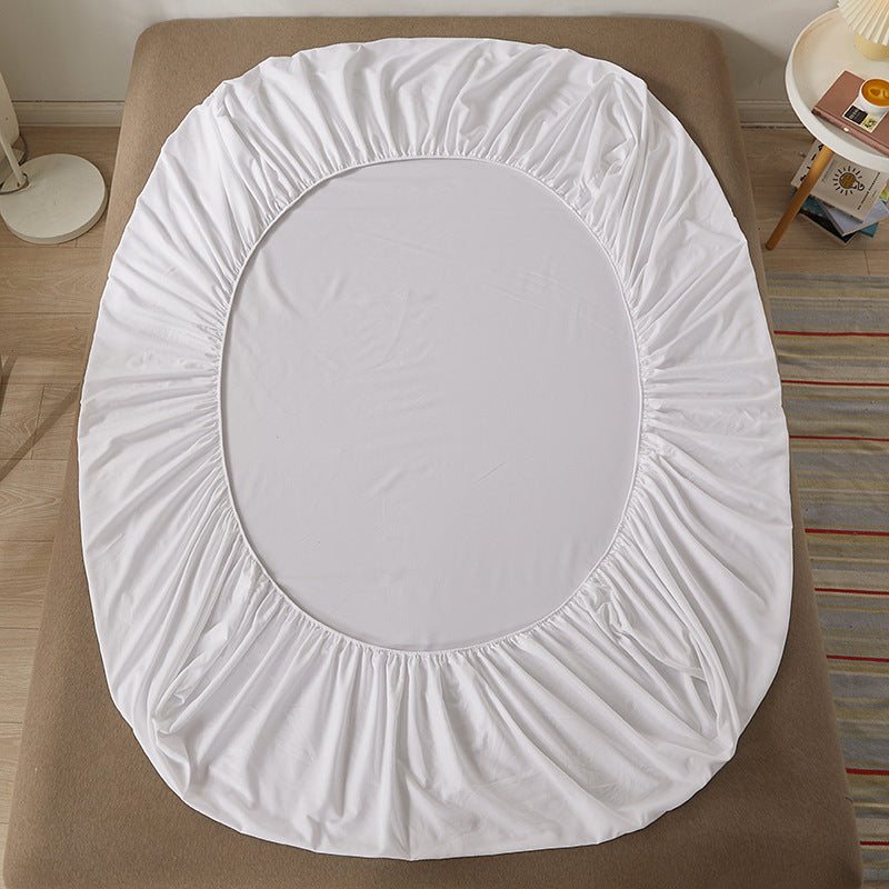 cotton fitted sheet, adjustable, non-slip, comfortable, durable, easy to maintain, thick mattress, restful sleep, peaceful night, premium quality, kasglobe, 
