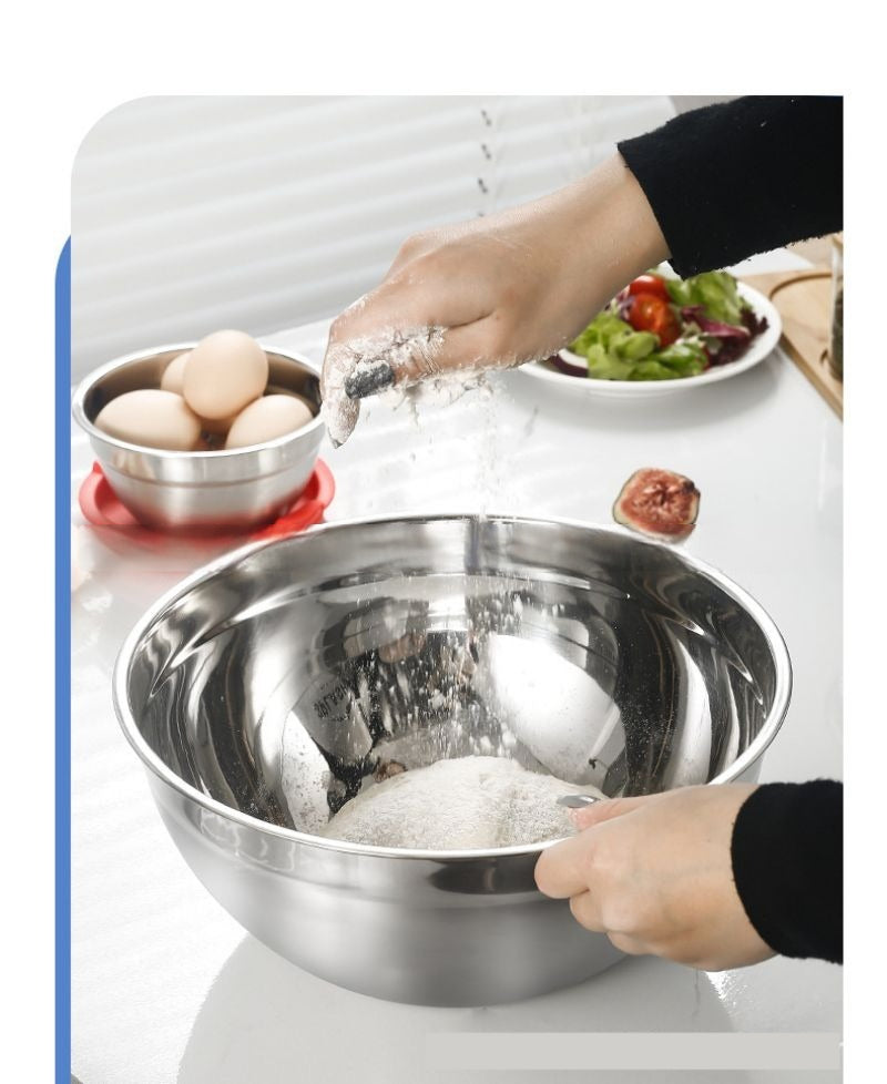 Thick Dressing Salad Bowl with Lid - KasGlobe™️