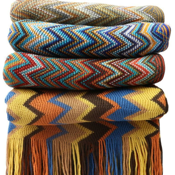 Bohemian Sofa Blanket - KasGlobe™️Home