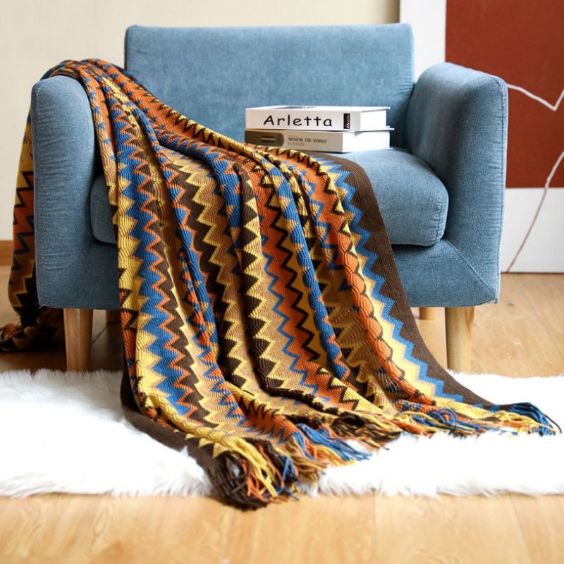 Bohemian Sofa Blanket